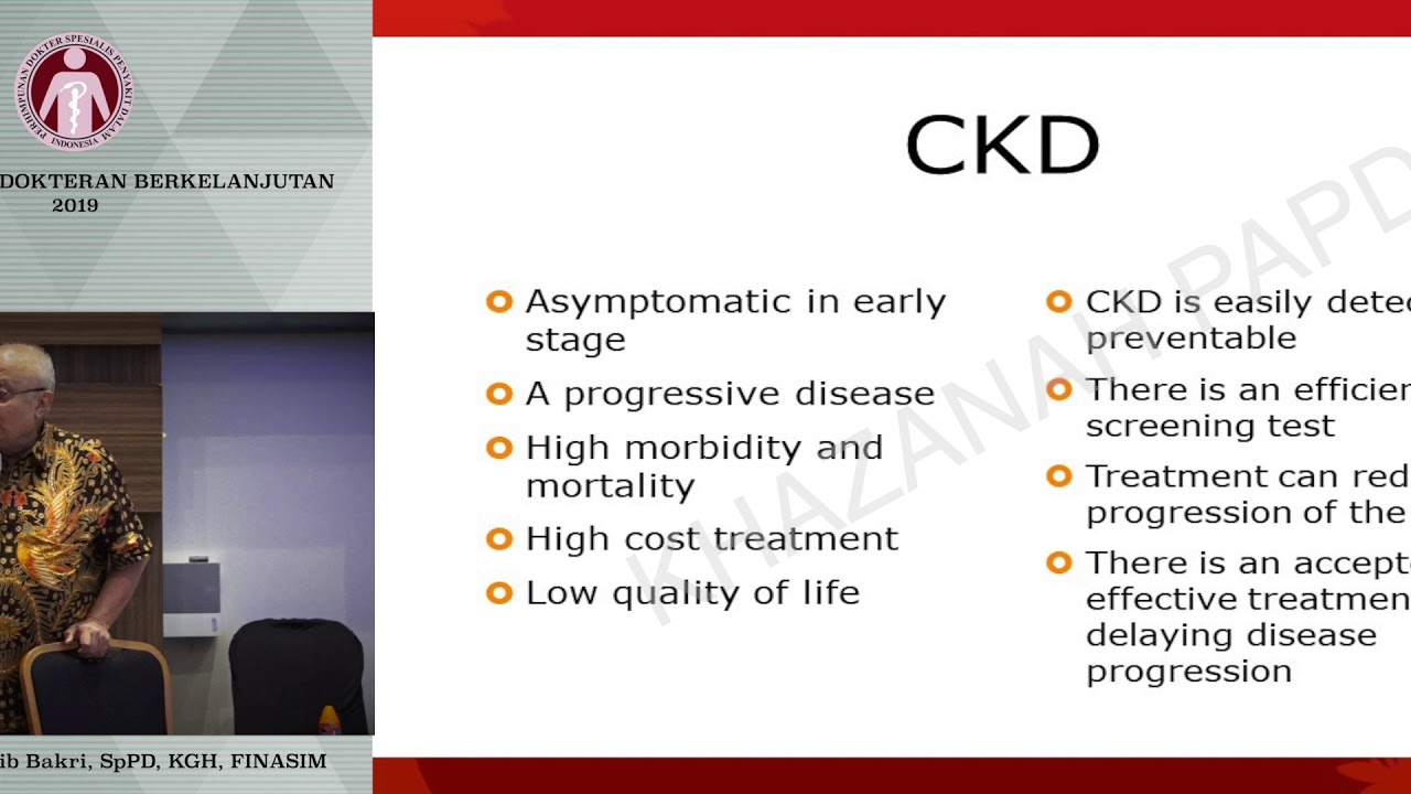 Challenges &  Opportunity in the Prevention of CKD: Prof DR Dr Syakib Bakri SpPD KGH FINASIM