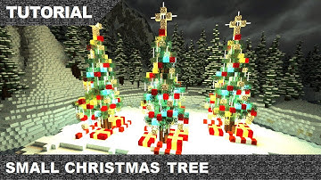 Minecraft Small Christmas Tree Tutorial