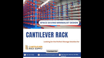 Space-Saving Storage Solutions for Long, Bulky Items #CantileverRack #StorageSolutions