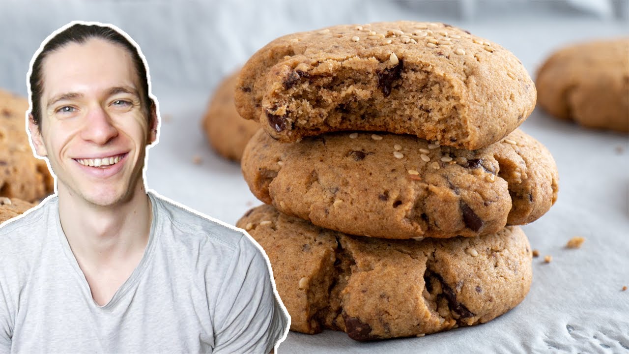 Cookies au Tahini (Purée de Sésame) - Dinguerie ! -recette healthy-