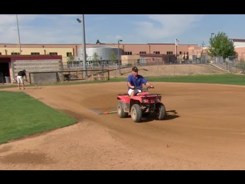 Baseball Infield Skin And Lip Maintenance