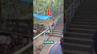 This Crazy School Shortcut Saves Thousands of Steps