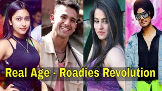 Real Age and Names of MTV Roadies Revolution Contestants | Abhimanyu Singh | Kakoli Poddar | Arushi