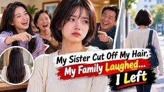 My Sister Cut Off My Hair… My Family Laughed, So I Walked Away 💔