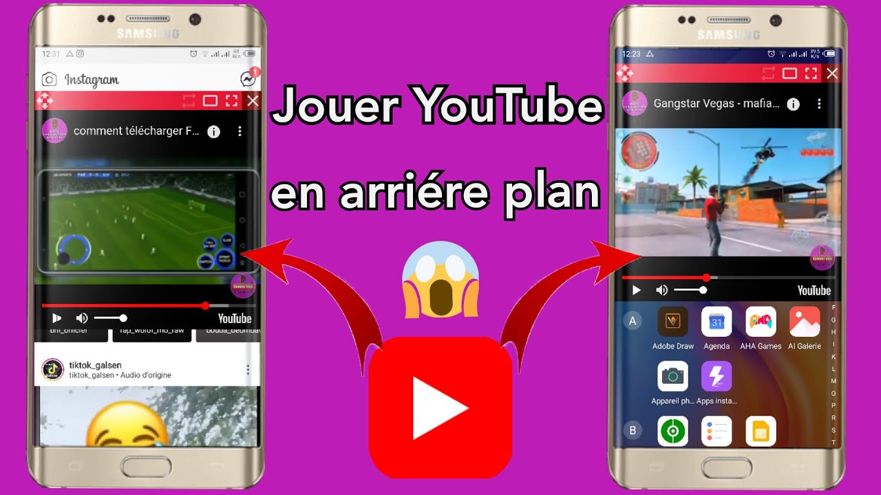Comment jouer une vidéo YouTube en arrière plan et répéter