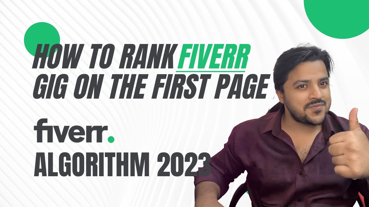 How to Rank fiverr gig on first page | Fiverr gig ranking 2023 | Fiverr ...