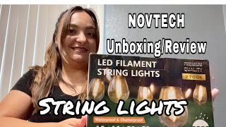 NOVTECH LED String Lights