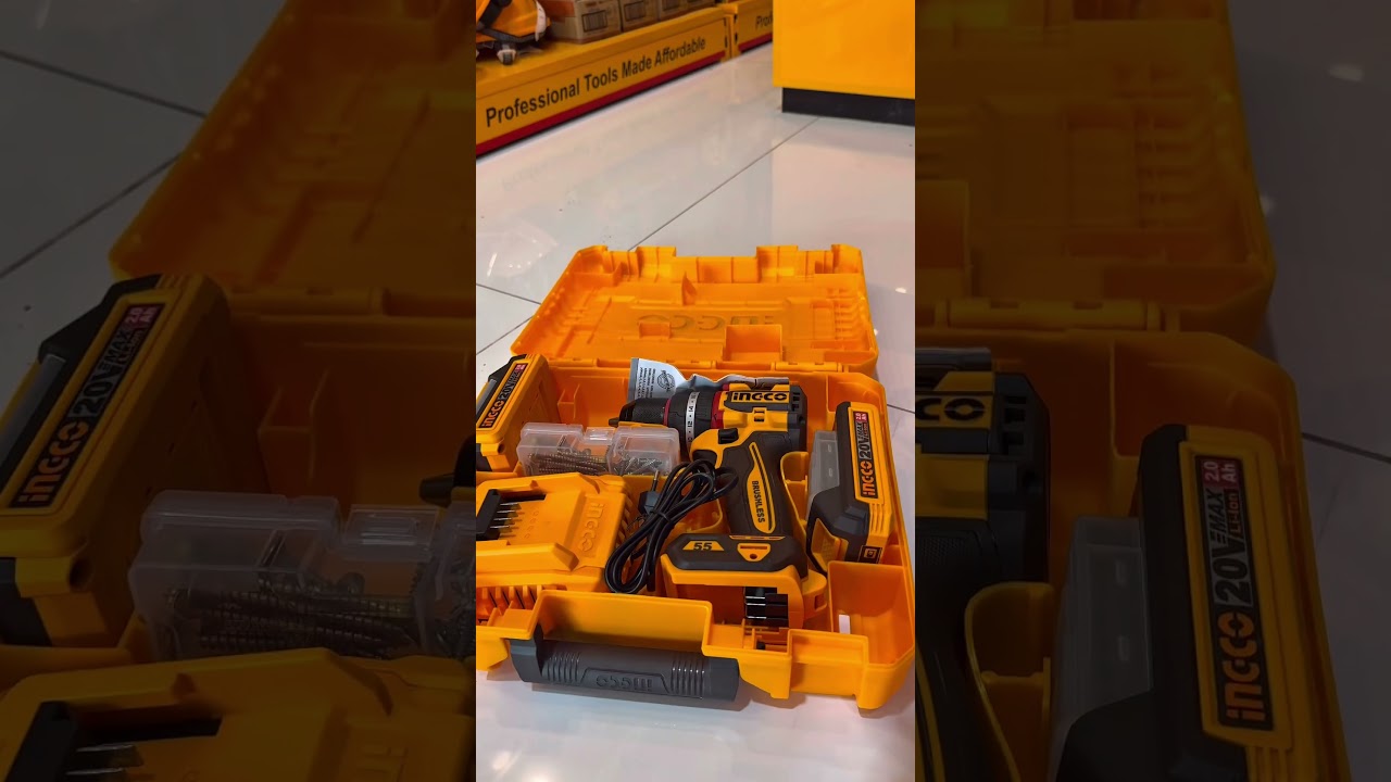 Ingco 20V Brushless Impact Drill | Industrial Power with Compact Design | Friends Building Solution