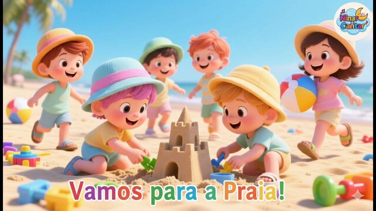 Verão Chegou! Vamos para a Praia! 🏖️ 