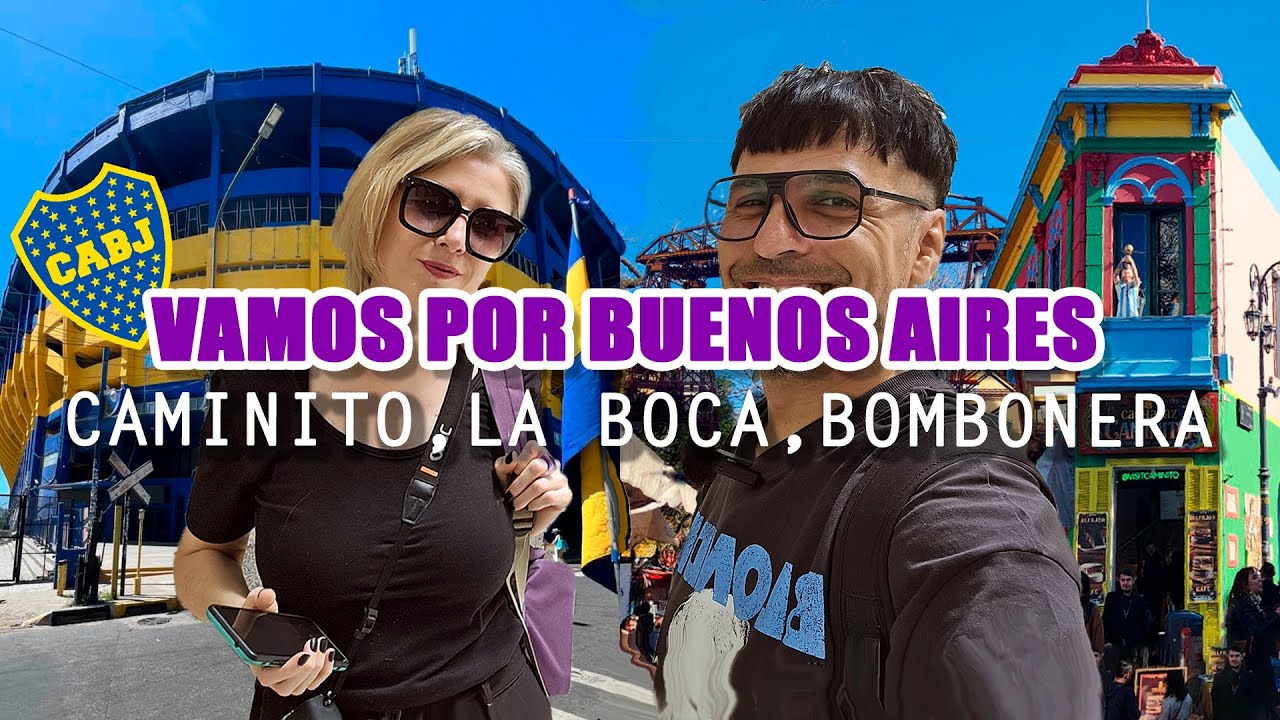 CAMINATA por LA BOCA - BOMBONERA - CAMINITO - Precios y Lugares  #argentina #boca  #tour