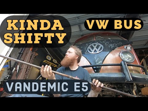 Shift Rod Tube Rebuild and Cleaning VW Split Window Bus Restoration Vandemic E5