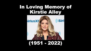Goodbye Kirstie Alley.