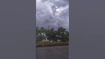 Lightning Strikes Storm Is Coming 
