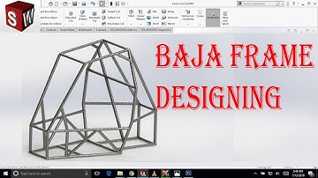 Baja Frame Designing In Simple Steps with help of Weldments | Beginners (Best Video)