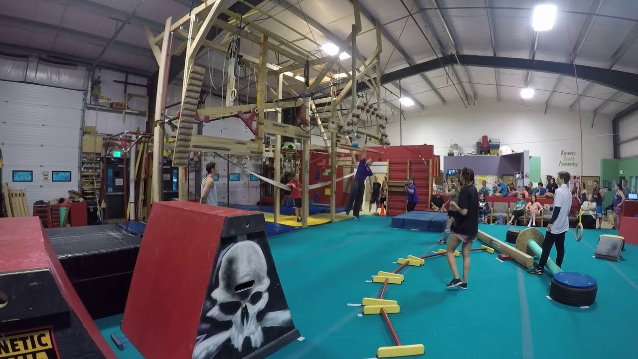 Joseph Meissner 1st Place Kinetic Ninja Warrior