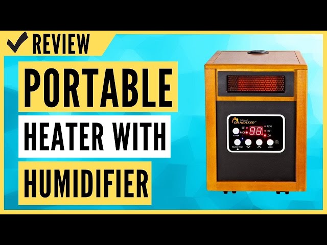 Dr. Infrared Heater Portable Space Heater with Humidifier, 1500-Watt Review  - YouTube