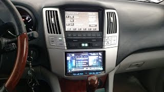 How to Upgrade the Car Stereo on a Lexus RX330, Add USB Ports and Run  Microphone to Light Dome