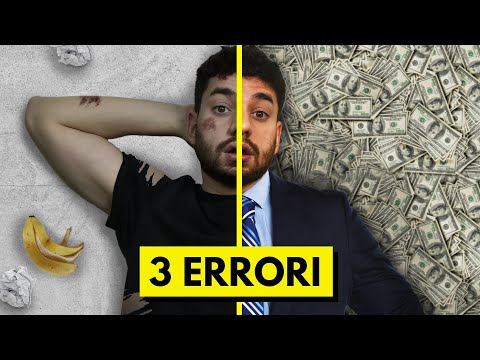 Come NON fare Soldi Online (i miei ERRORI)