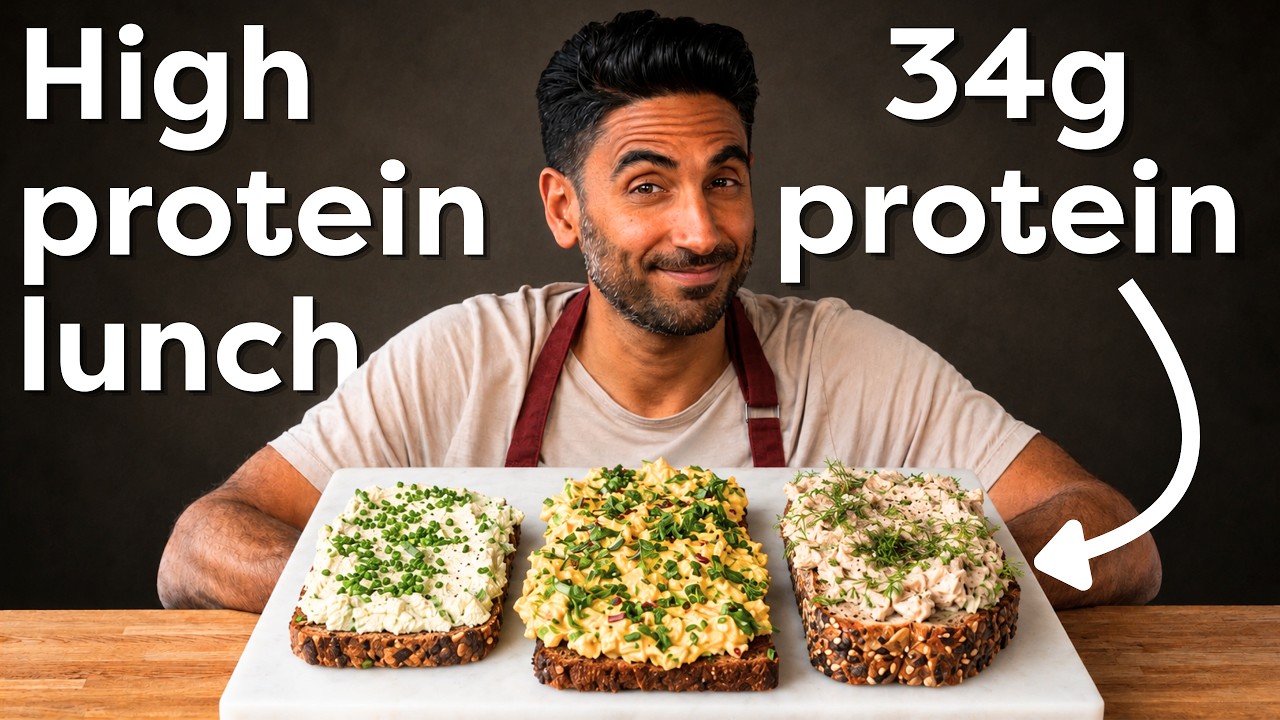 3 quick high-protein lunches for better energy and gut health thumbnail