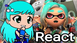 Daisy reagindo ao trailer da data de lançamento de Splatoon Raiders