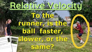 Relative Velocity Physics Lab - Vectors - [Teacher's Instruction]