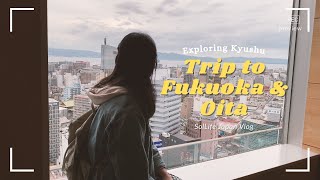 Trip to Fukuoka and Oita ✈️ | Business trip, onsen & beaches| Japan travel vlog
