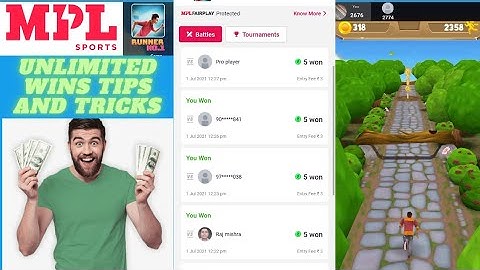 MPL Runner no.1 unlimited win runner no.1 tips and tricks || WIN EVERY BATTLE