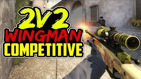 PLAYING AGAINST A CS:GO HACKER! (CSGO WINGMAN 2V2)