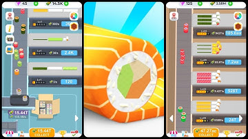 Idle Sushi Factory Gameplay Android Mobile
