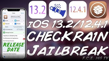 iOS 13.2 / 13.1.3 / 13 / 12.4.1 CheckRa1n JAILBREAK RELEASE Date CONFIRMED! & A12 Directions