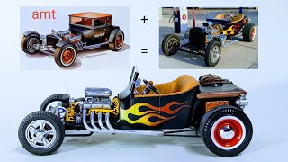 AMT 1925 model T chopped T, can I make it look like my real 1923 T Bucket? by Bastian 548 views 1 year ago 7 minutes, 6 seconds