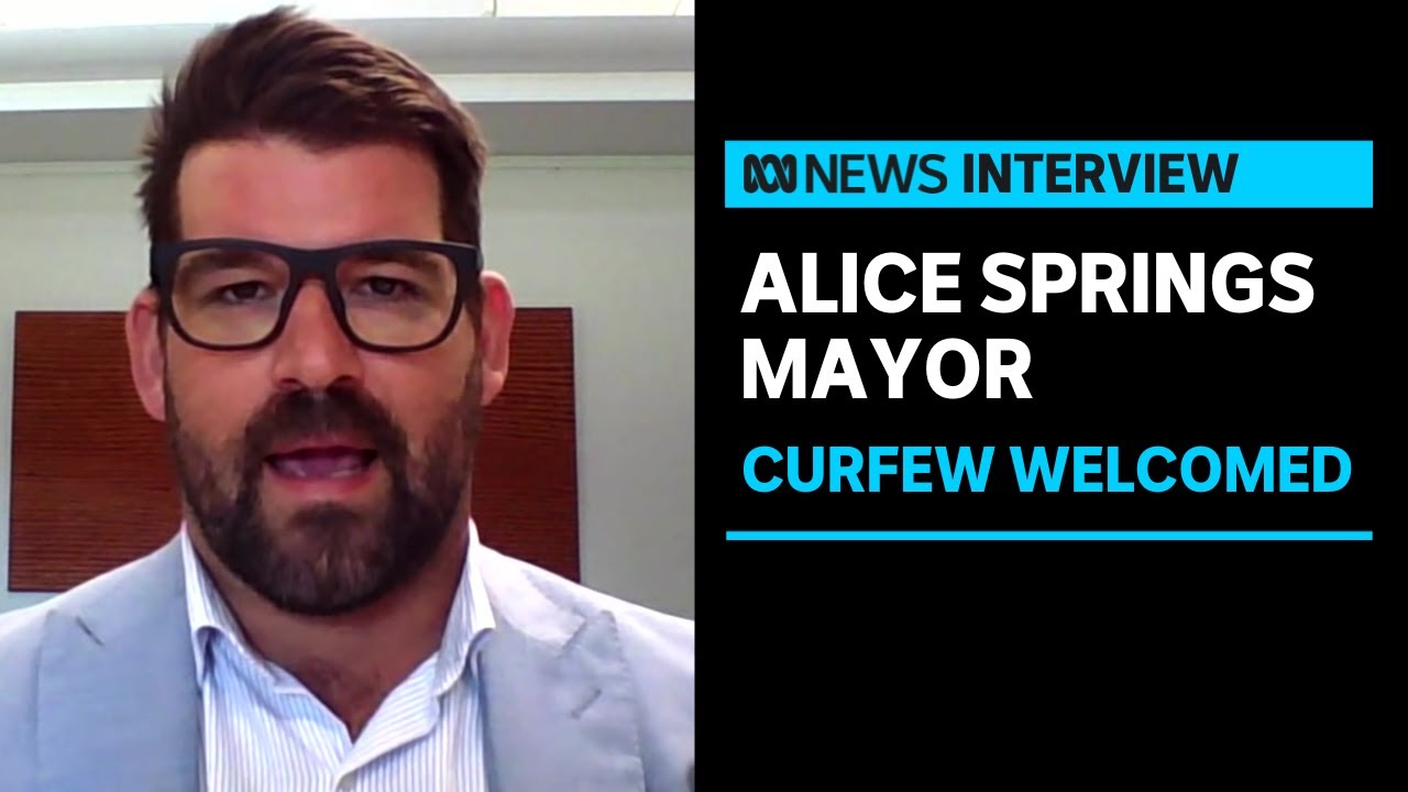 Alice Springs Mayor welcomes extension of youth curfew | ABC News - YouTube