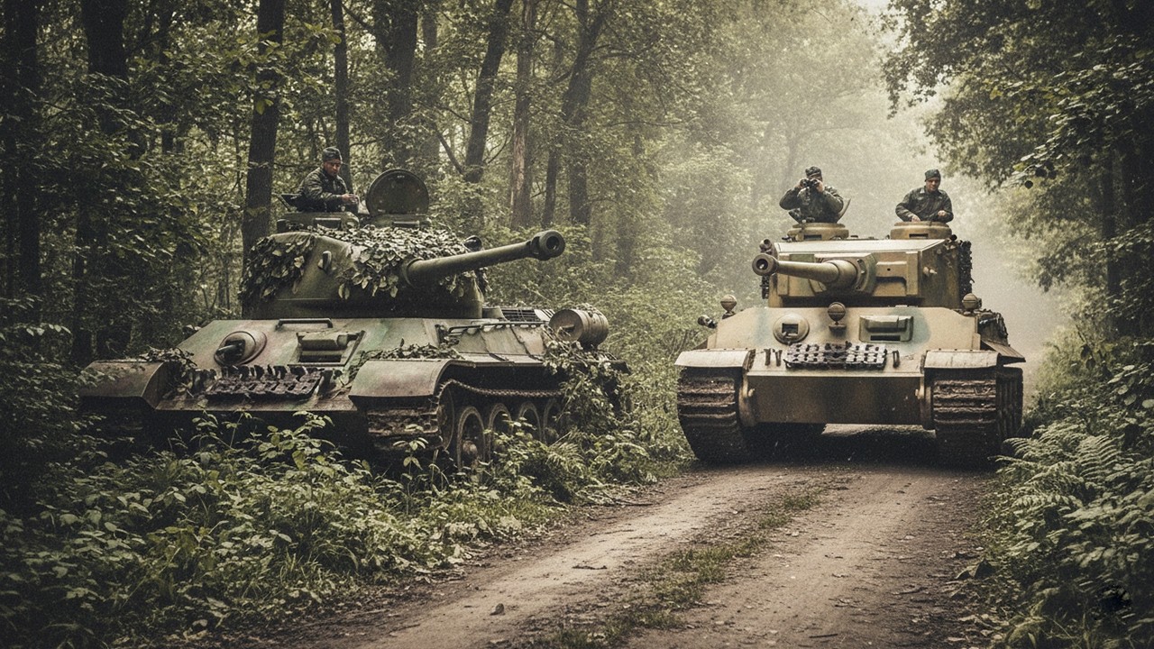 Tajná sovětská taktika, která změnila Tigery v kořist – a Němci ji dlouho tajili!