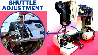 Shuttle Timing Adjustment of Sewing Machine || Sewing Machine Selector Switch Problem