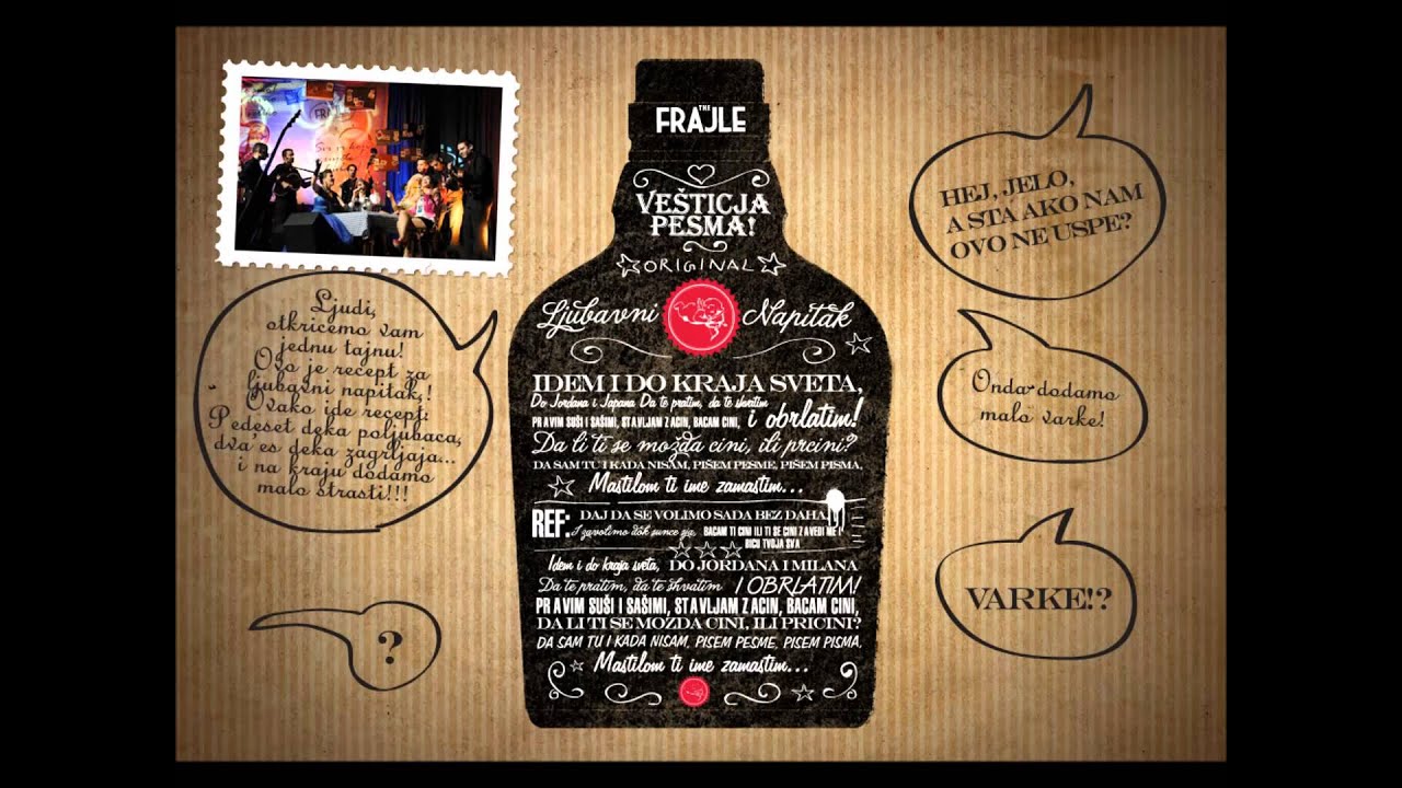 The Frajle - Vesticja pesma (Ljubavni napitak) - (Audio 2012)