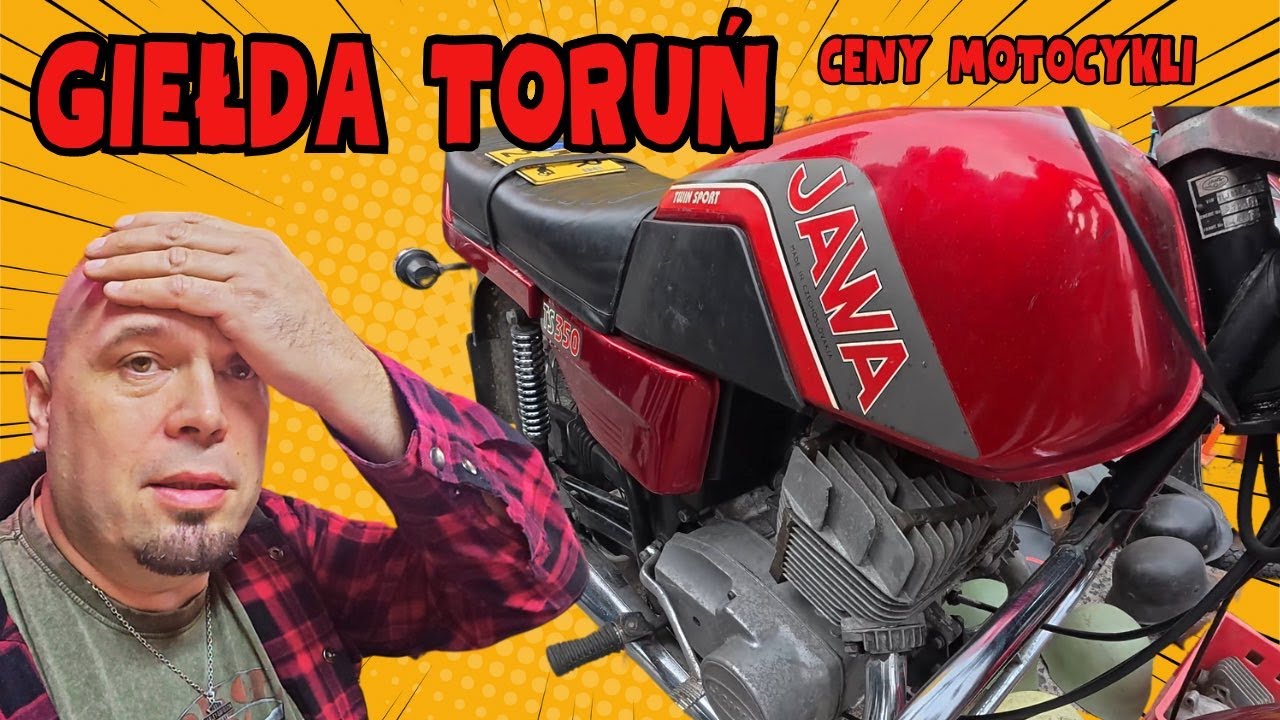 Jawa Ceny Giełda Motocyklowa Toruń 2024 Motobazar  + Vlog