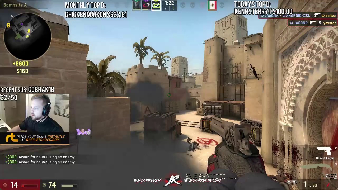 JasonR sick Deagle play