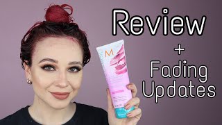 Dying My Hair Pink With Moroccanoil Color Depositing Mask in Hibiscus| Review + Color Fading Updates