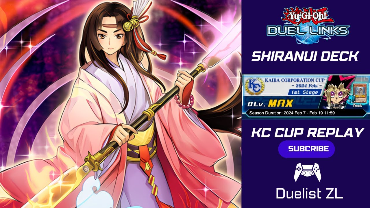 (DLv MAX) KC CUP Feb 2024 Shiranui Deck with and without Mizuki [YuGi (DLv MAX) KC CUP Feb 2024 Shiranui Deck with and without Mizuki [YuGi