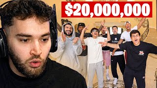 Adin Ross Reacts to Old Faze $20,000,000 Mansion! (Core House Tour)