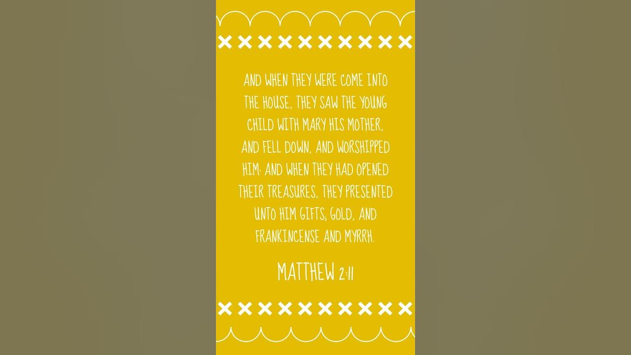 Bible Verse Of The Day Matthew 2 11 YouTube bible-verse-of-the-day-matthew-2-11-youtube