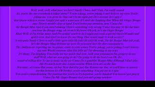 The Nightmare Before Christmas, Oogie Boogie's Song Lyrics