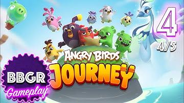 Angry Birds Journey (Levels 40-50) - Review 4/5, Game Play Walkthrough No Commentary 4