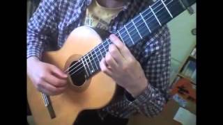 Video thumbnail of "Conturbatio〜Decretum【classical guitar】"
