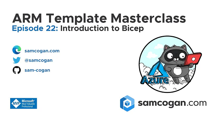 ARM Template Masterclass Episode 22: Introduction to Bicep