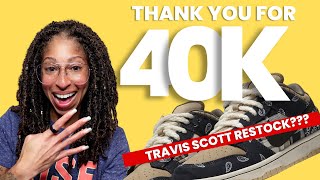 Travis Scott Nike SB Dunk Low Restock + 40,000 SUBS