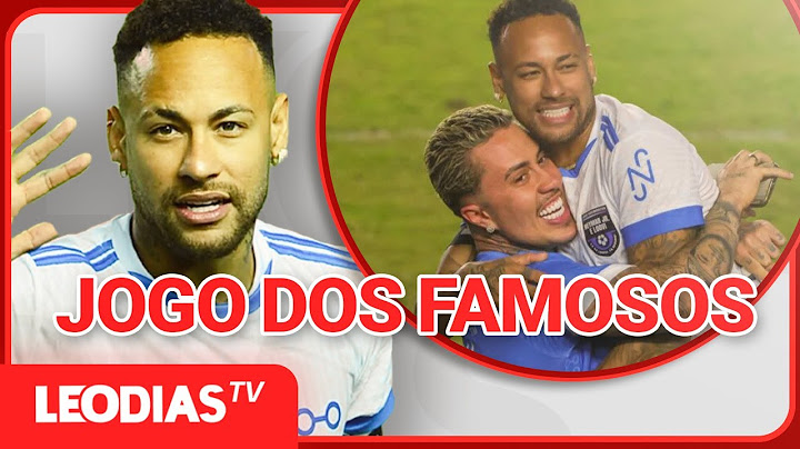 NEYMAR REALIZA JOGO BENEFICENTE NA VILA BELMIRO E FAMOSOS MARCAM PRESENÇA!