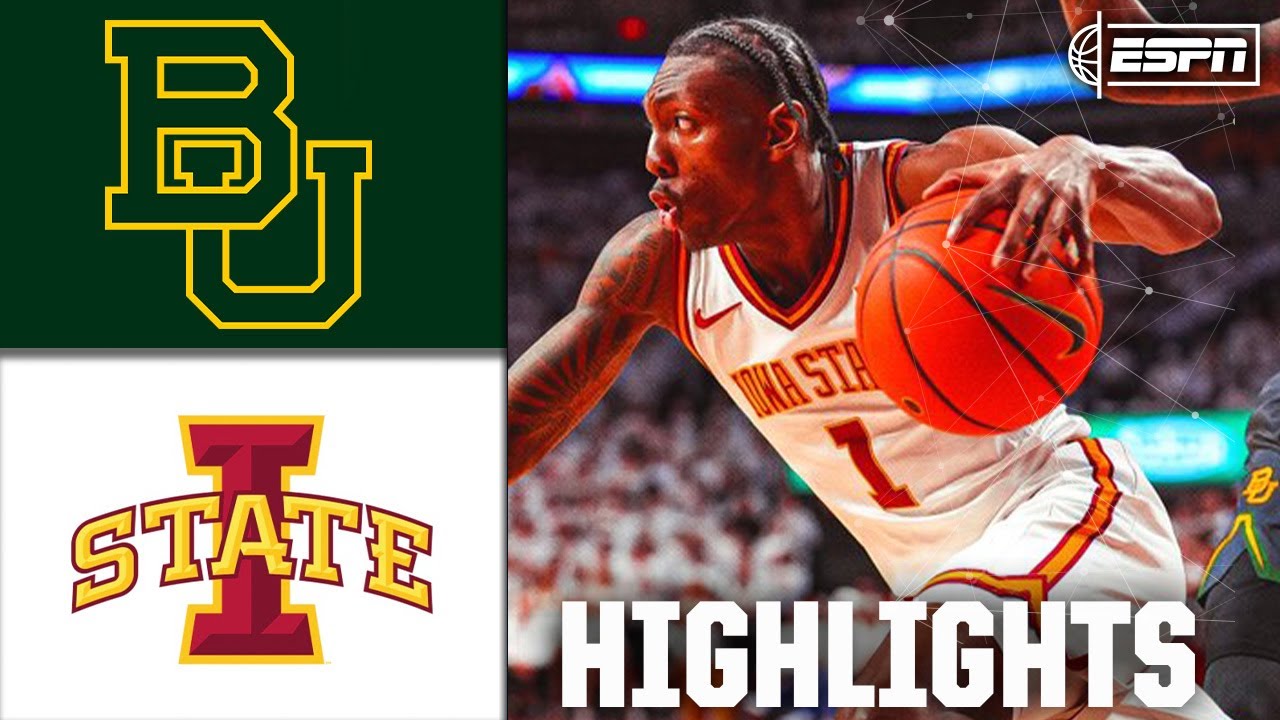 Baylor Bears vs. Iowa State Cyclones | Full Game Highlights | ESPN College Basketball