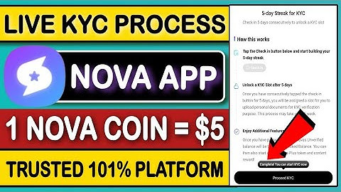 Nova Network New Mining App 2023 | Nova Network Live KYC Process Complete | Rizwan Blouch