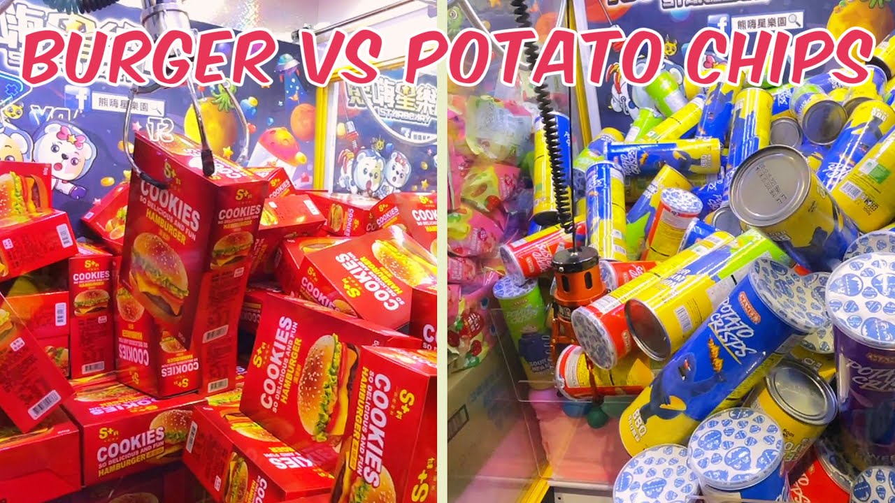BORONG MAKANAN , CLAW MACHINE PART 1 , 夾娃娃
